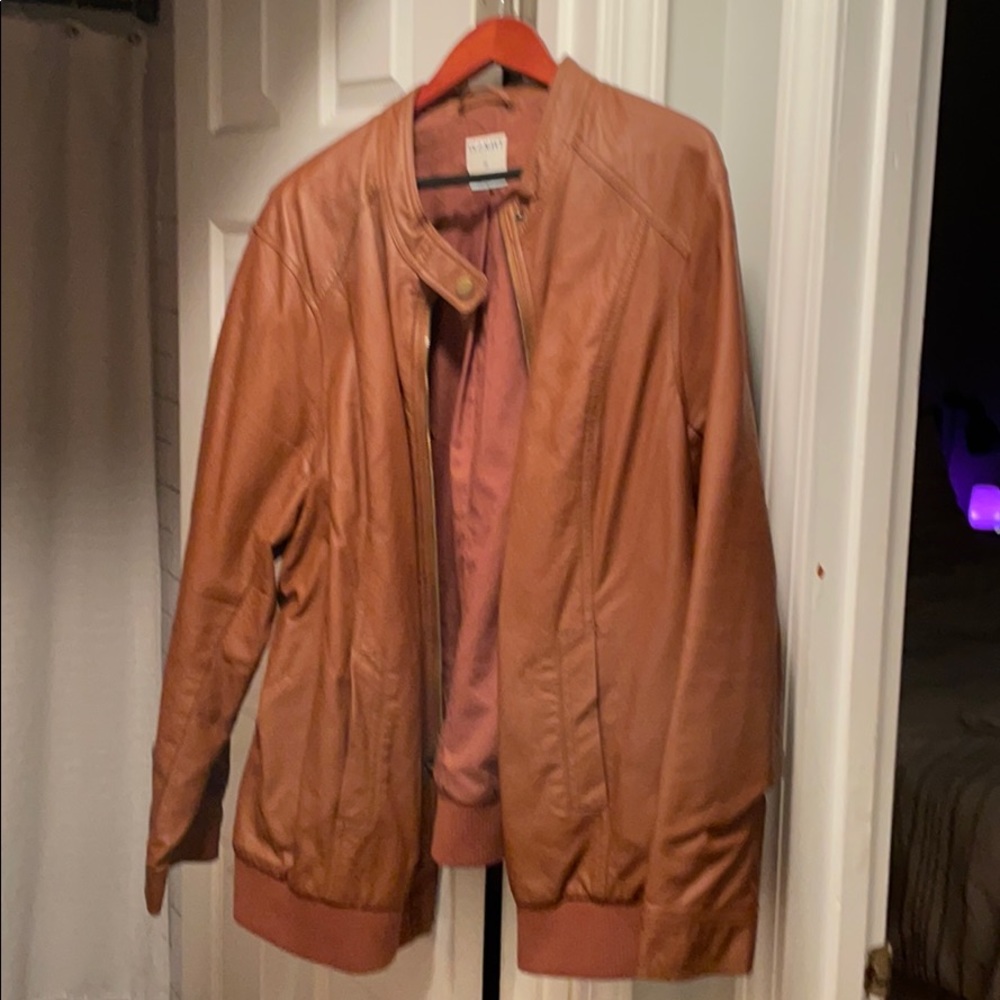 Old Navy Brown Leather jacket